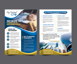 Financial Advisory Firm needs a custom content template for financial topics | Print-Design von ecorokerz