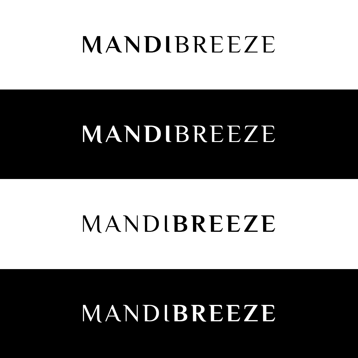 Logo Design by anamika lin  2 for MandiBreeze AB | Design #26672210