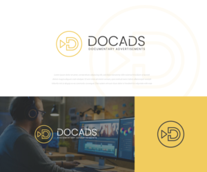 Company Name: "DOCADS" & Tagline: "documentary advertisements" | Design de Logo par Ng V Duc