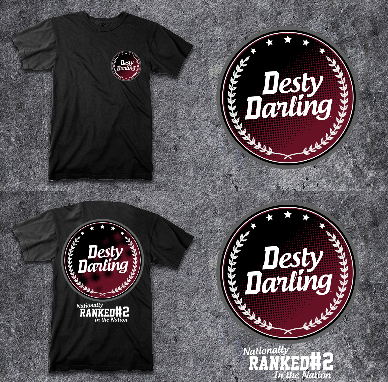 Diseño de Camiseta por Elmer G. Amante para este proyecto | Diseño #26702661