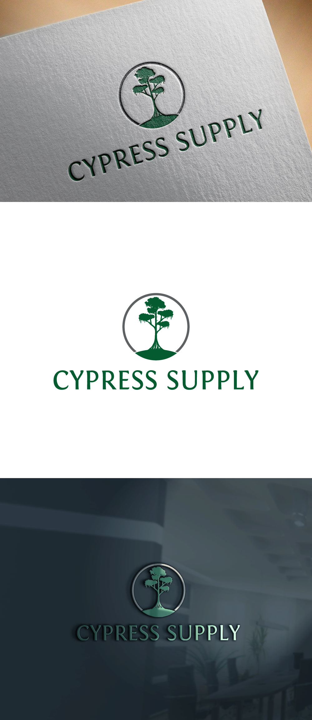 Logo Design by JUEL RANA 525340 for Cypress Supply | Design #26689281