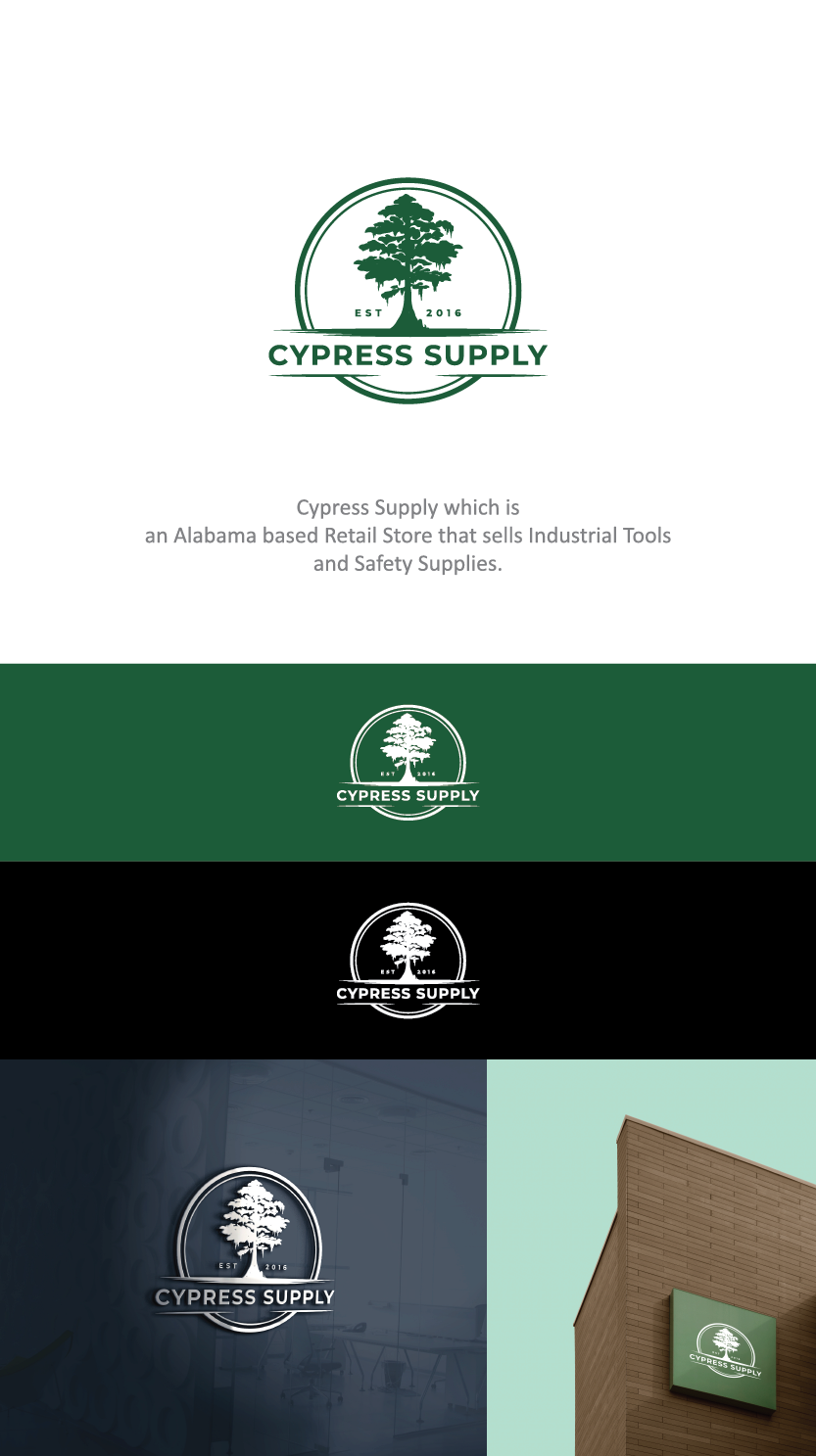 Logo Design by TerryBogard for Cypress Supply | Design #26703868