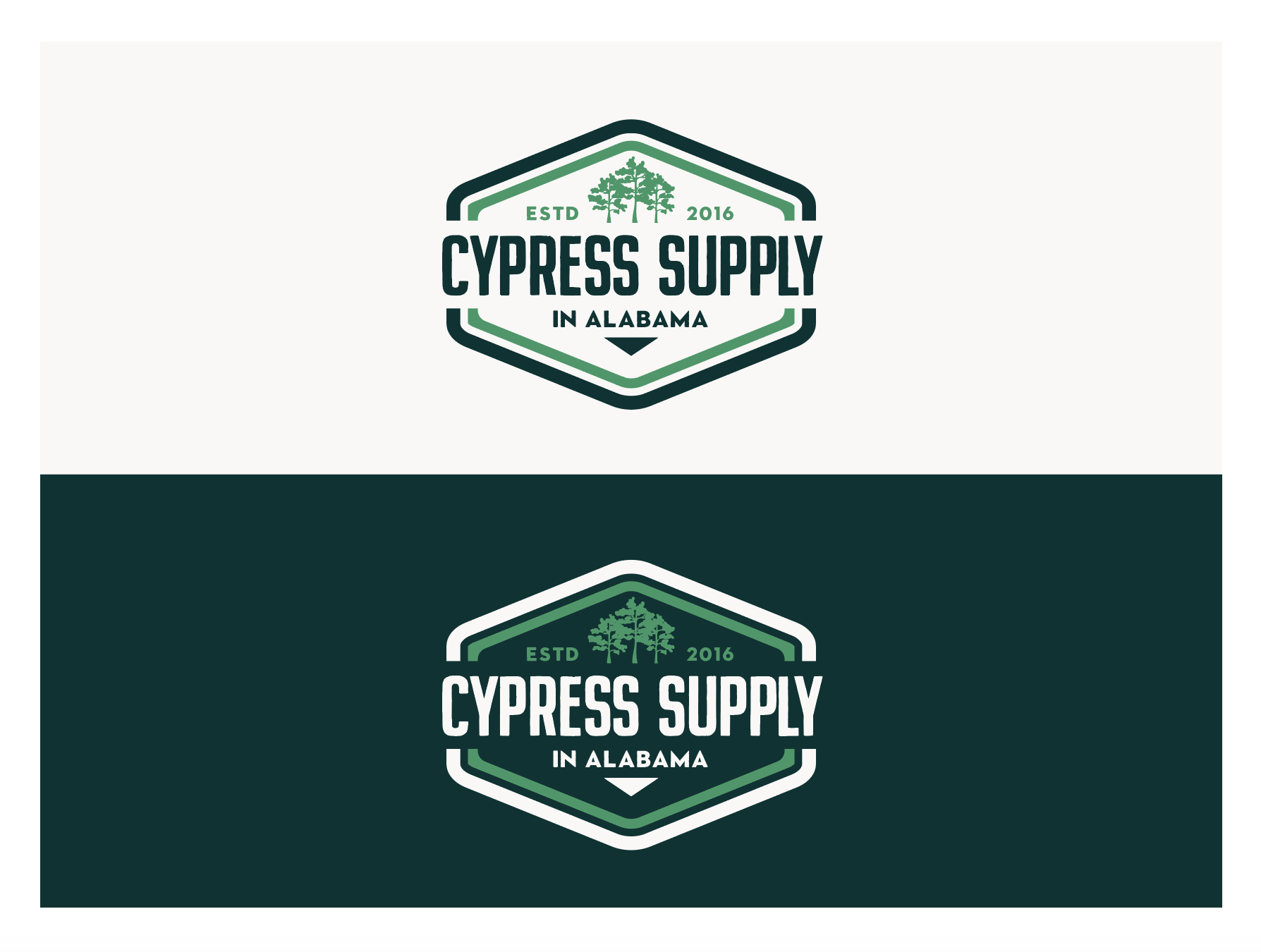 Logo Design by wonderland for Cypress Supply | Design #26688827