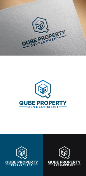 Qube Property Development | Logo Design by JUEL RANA 525340