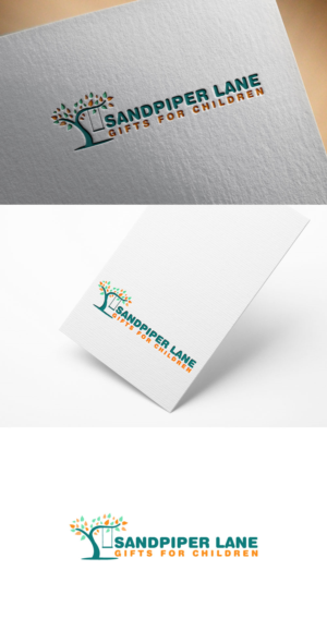 1st Line:  Sandpiper Lane    2nd Line:   Gifts for Children | Diseño de Logo por JUEL RANA 525340