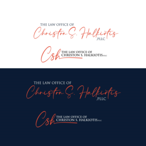 The Law Office of Christon S. Halkiotis, PLLC | Logo Design by sherman