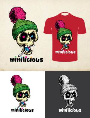 Logo Design by ally designs for Minilicious & Co  | Design: #26674714