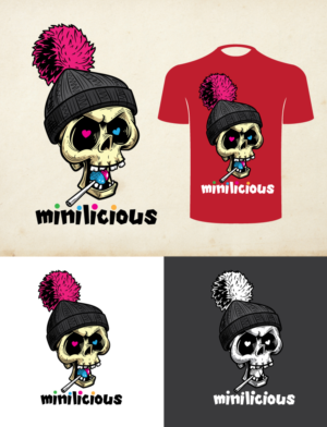 Logo Design by ally designs for Minilicious & Co  | Design: #26700395