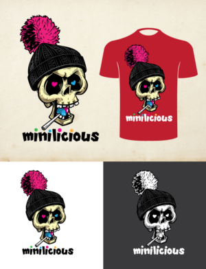 Logo Design by ally designs for Minilicious & Co  | Design: #26700396