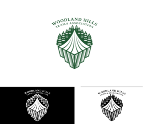"Woodland Hills Trails Association" or possibly "WHTA" might work by itself | Logo Design by WahyuHMD