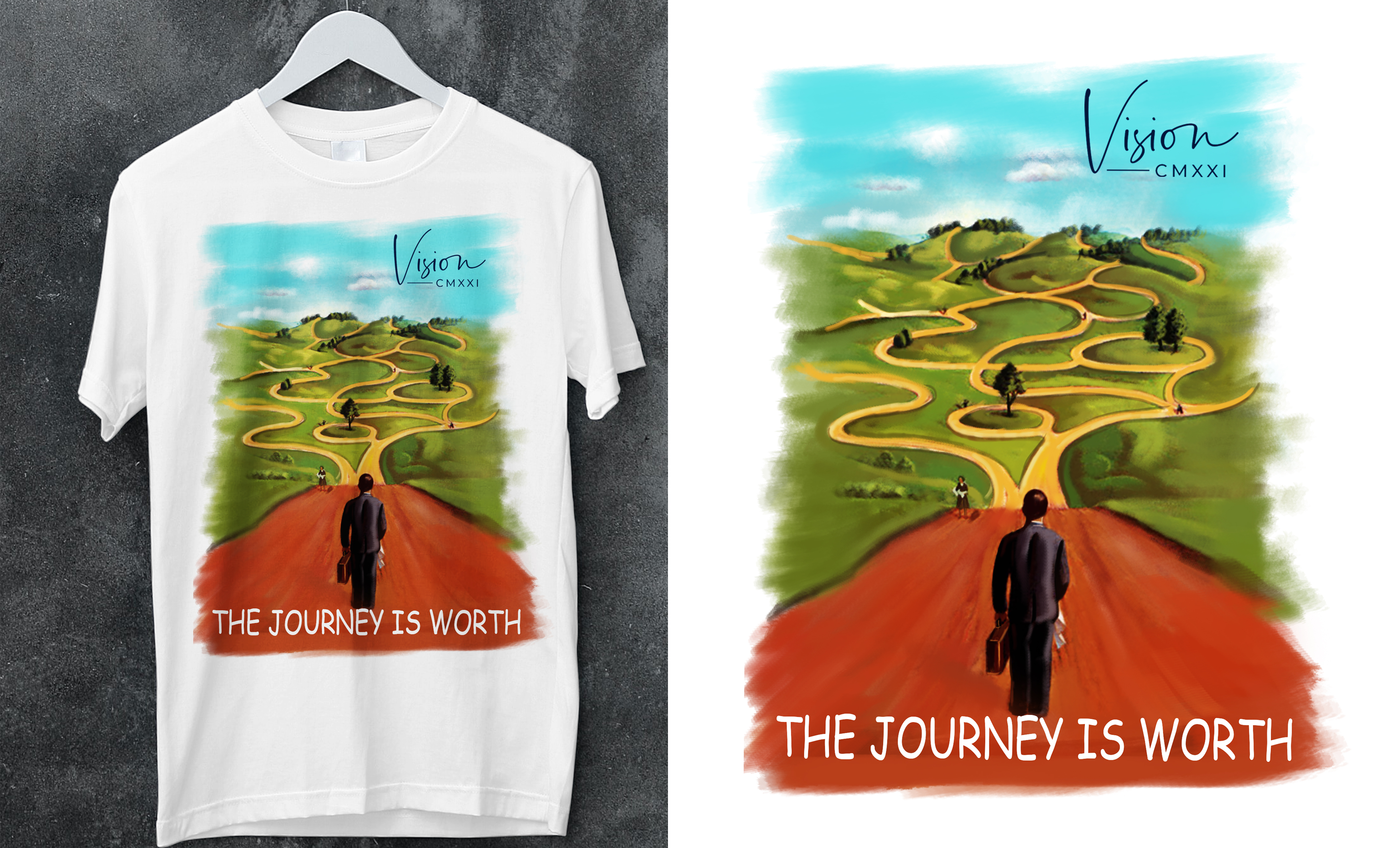 T-shirt Design by SAI DESIGNS for Vision 921 | Design #26693969