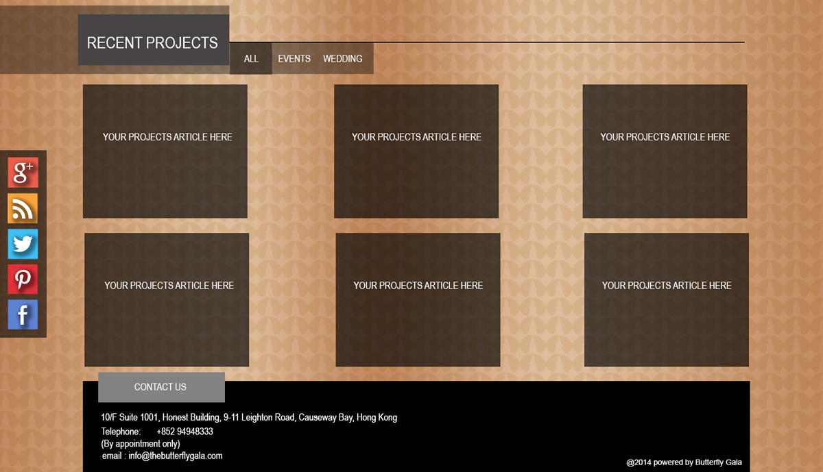 Web Design by nes enrez for this project | Design #3068947