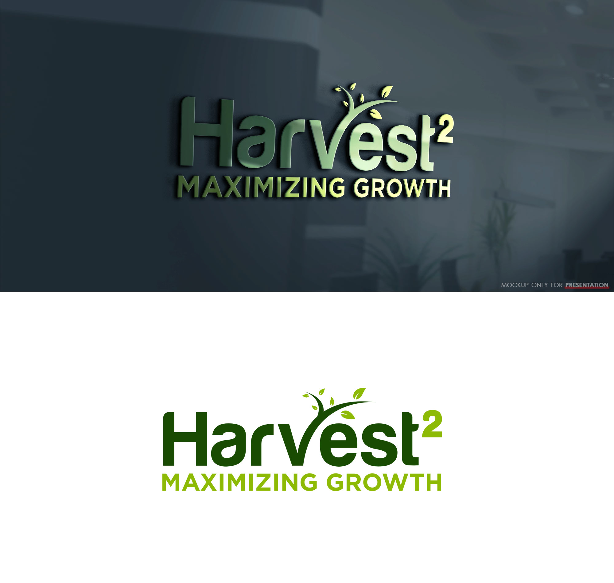 Logo Design by Mono.co for Harvest² | Design #26676606