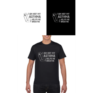 Asthma campaign | Diseño de Camiseta por 1975oliverocampo