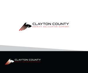 Clayton County Sheriff Helicopter Support | Logo Design by Iris 3