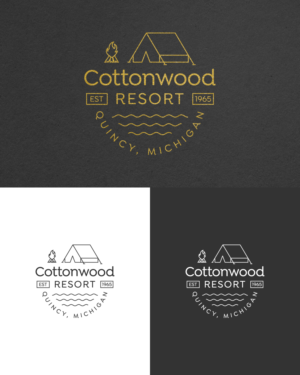 Cottonwood Resort | Diseño de Logo por ACK Design