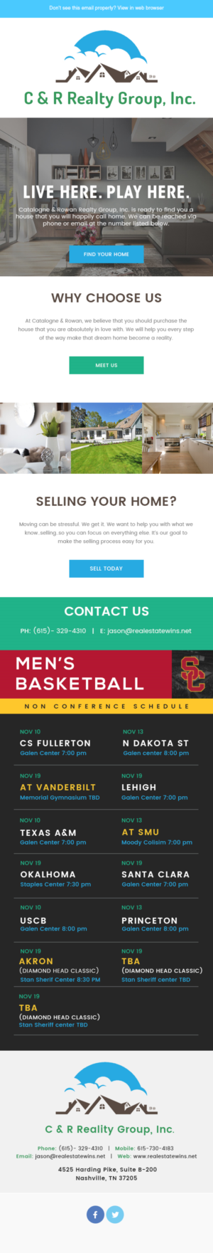 Newsletter Design by Expert Designer