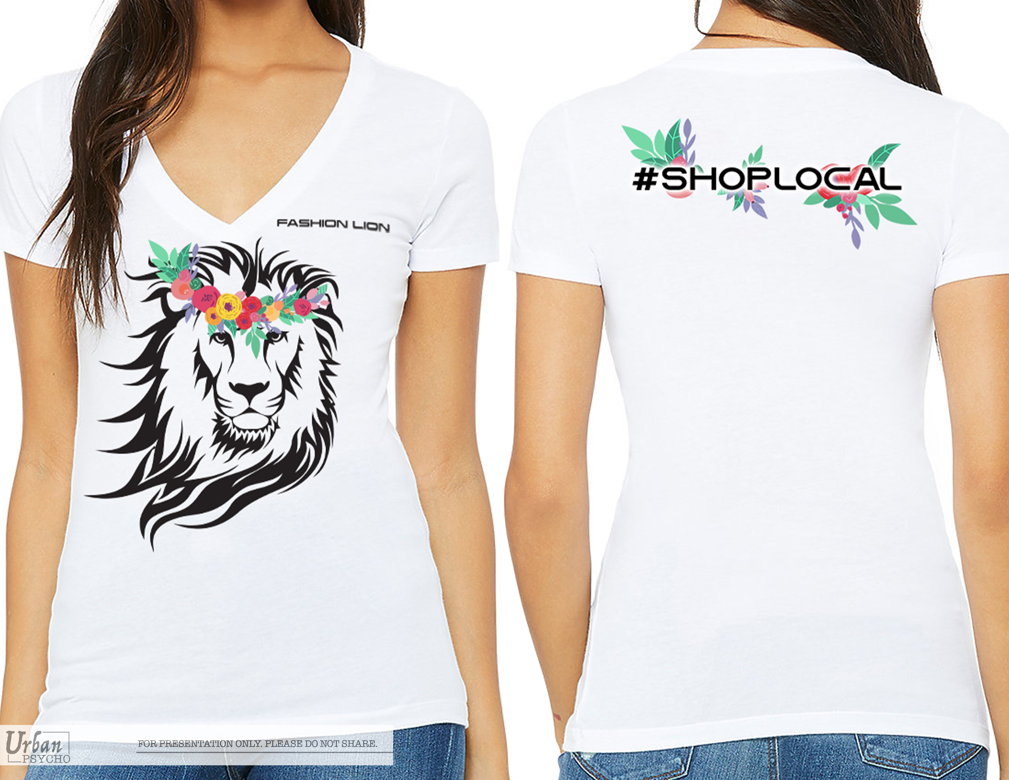 T-shirt Design by Urban Psycho Art for Fashion Lion | Design #26728602