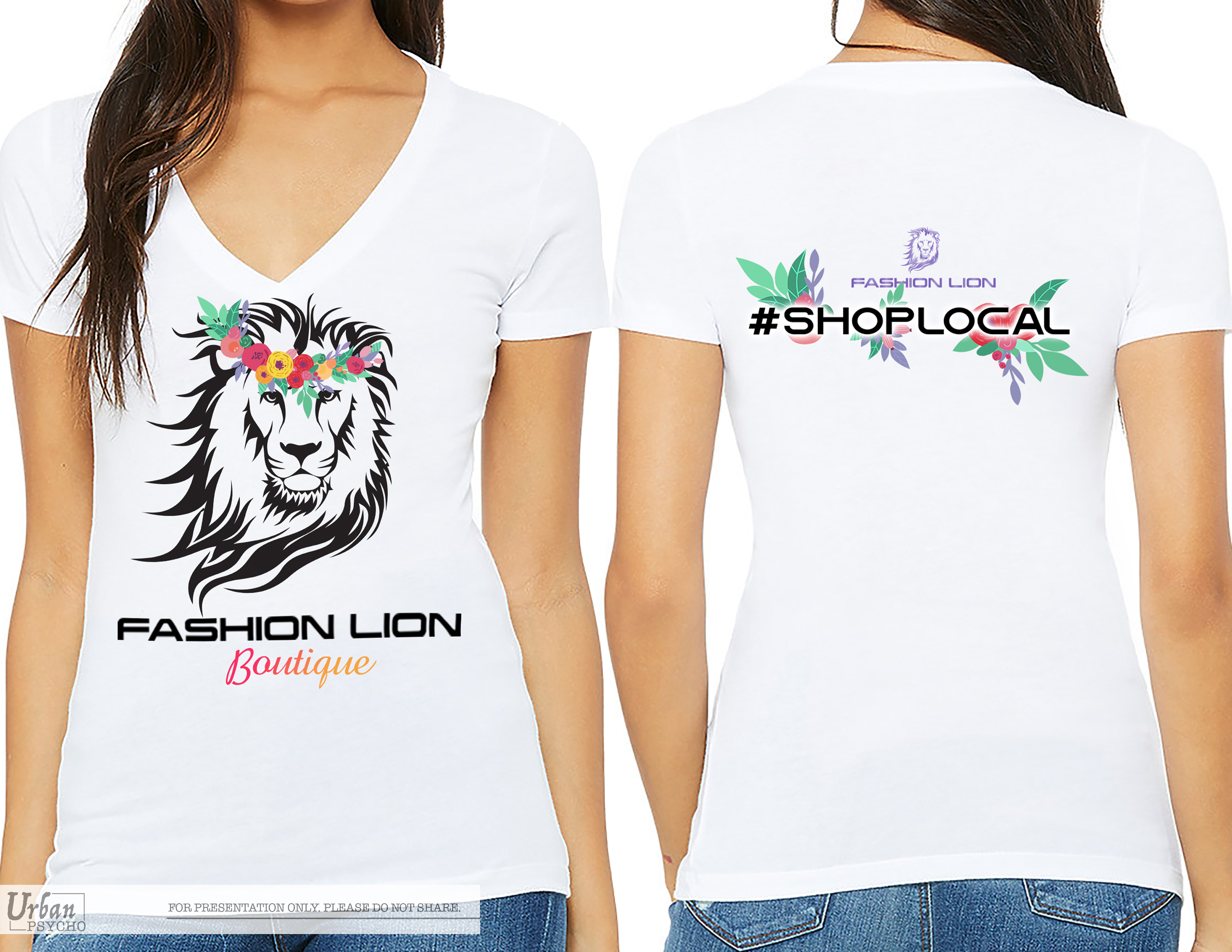 T-shirt Design by Urban Psycho Art for Fashion Lion | Design #26820157