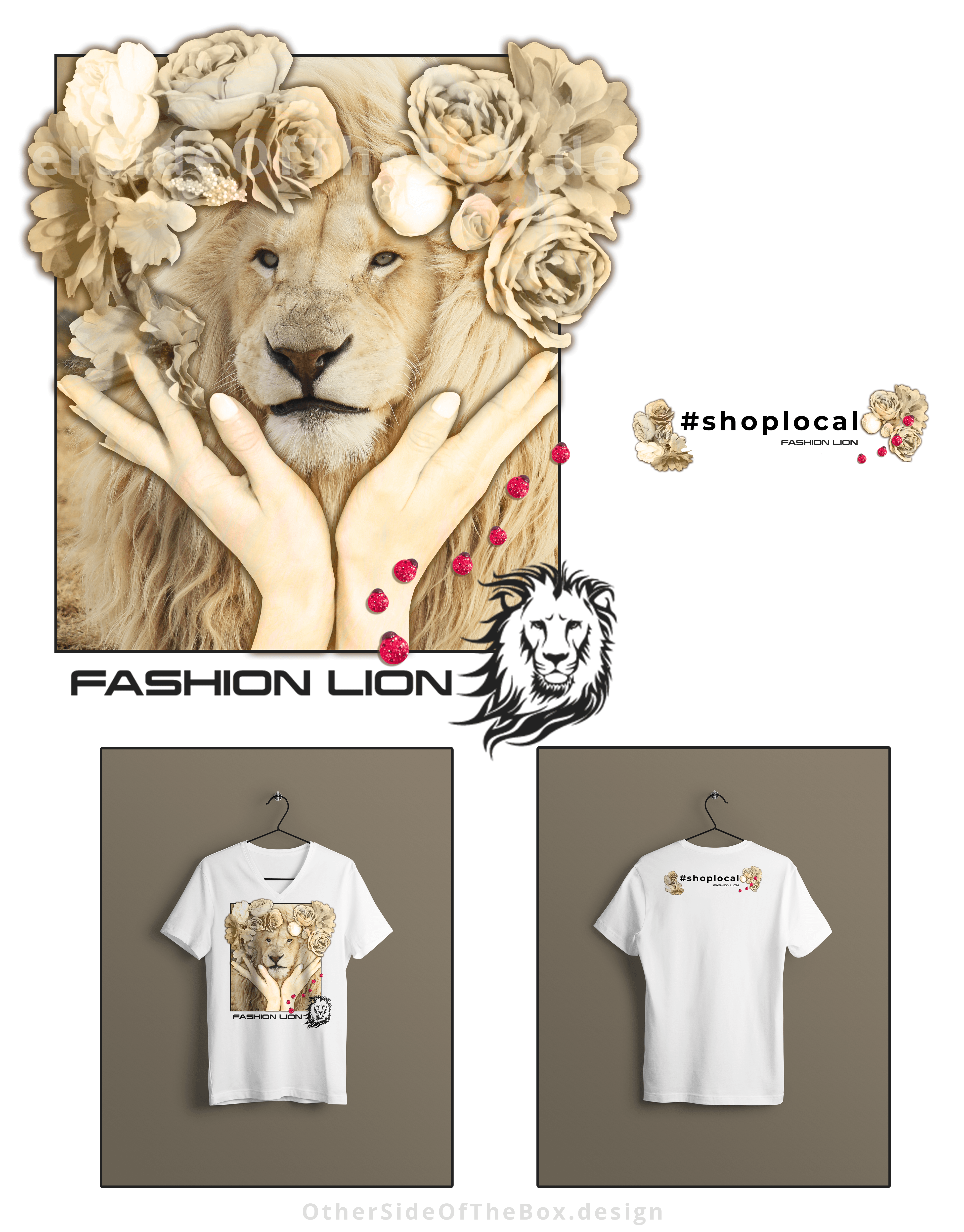 T-Shirt-Design von OtherSideOfTheBox für Fashion Lion | Design #26711641