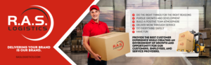 RAS Logistics - Banner 2.5' x 8' for 20+ locations | Poster-Design von apolgv