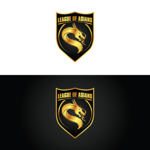 Logo should have the text "League of Asians" creatively displayed somehow, but not taking over the image of the logo. | Diseño de Logo por prodesigns99