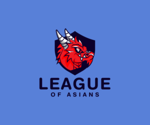 Logo should have the text "League of Asians" creatively displayed somehow, but not taking over the image of the logo. | Logo Design by MH@Designer