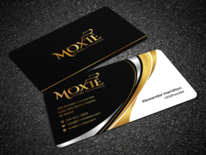 Moxie Bespoke Furnishings logo and business card | Visitenkarten-Design von Sandaruwan