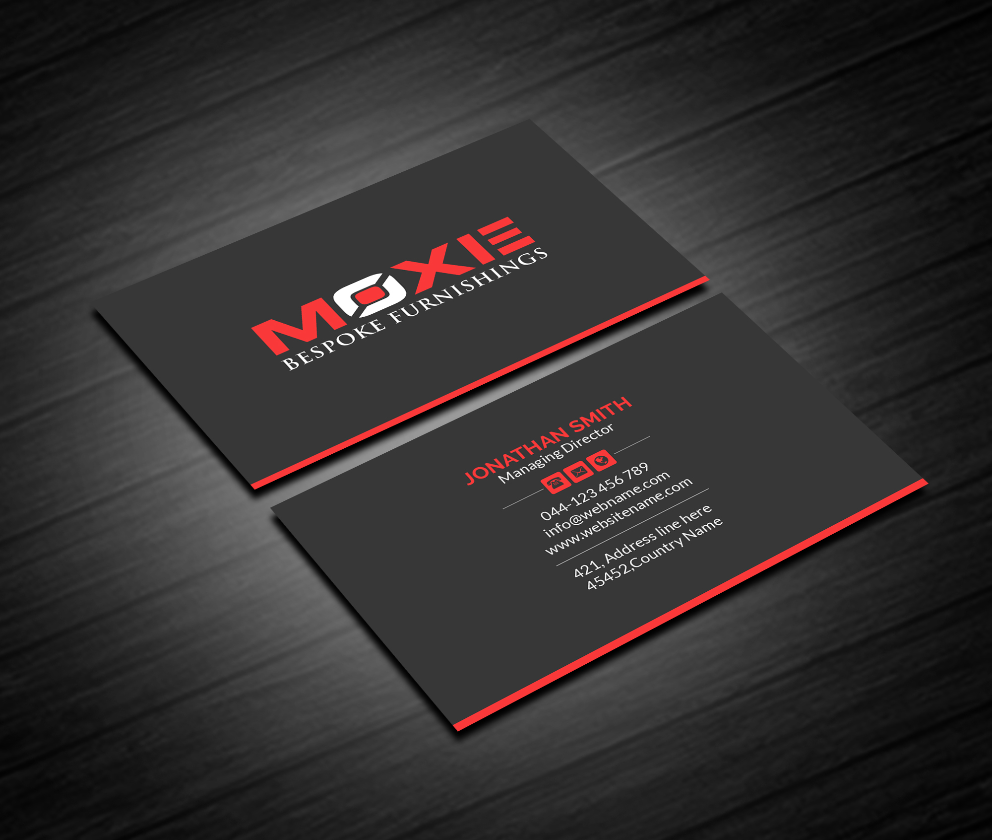Business Card Design by Creations Box 2015 for this project | Design #26687985