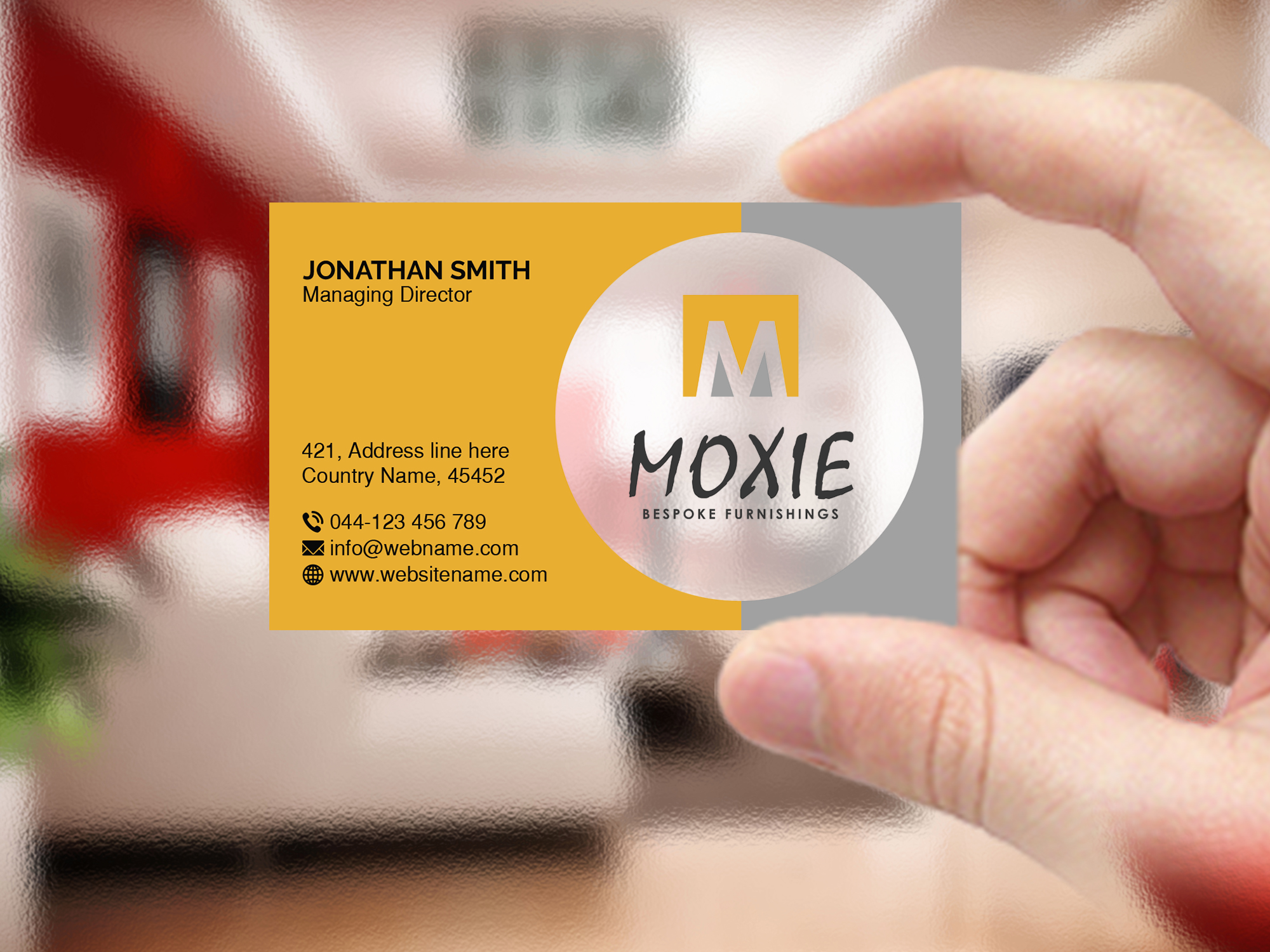 Business Card Design by Creations Box 2015 for this project | Design #26689869
