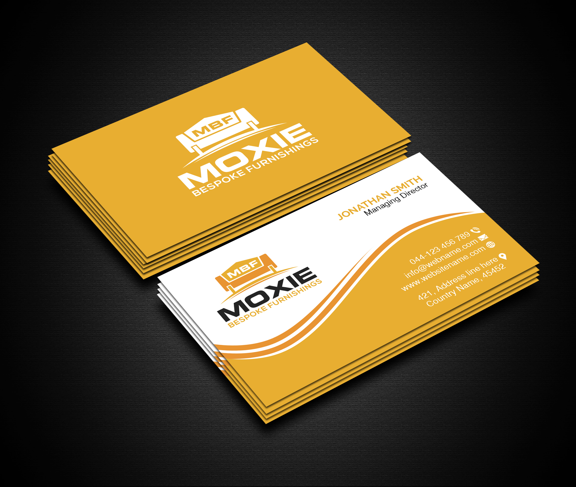Business Card Design by Creations Box 2015 for this project | Design #26689893