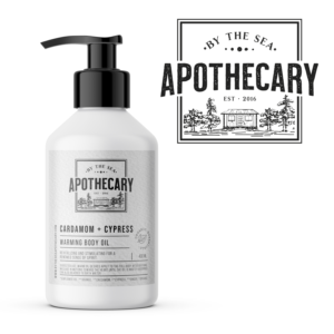 I would like to see if we can incorporate the name BY THE SEA APOTHECARY however this might make it too busy. Perhaps smaller lettering for "by the sea" and larger for "APOTHECARY". It also might be the case that adding this on the front makes things look too busy. I'm open to creative suggestions. | Label Design by KDESIGN 2