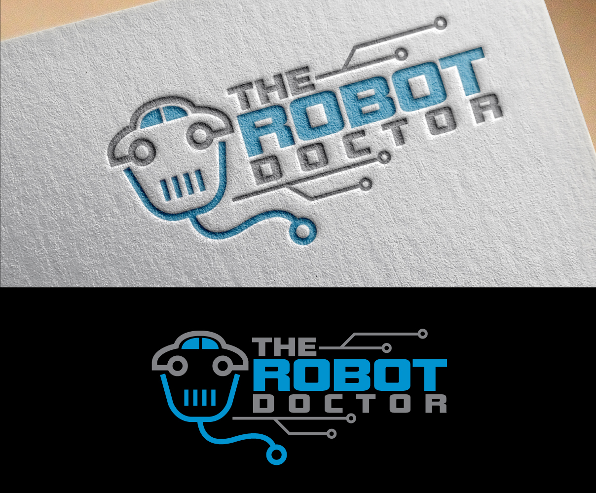 Logo Design by blue eye for The Robot Doctor  | Design #26680982