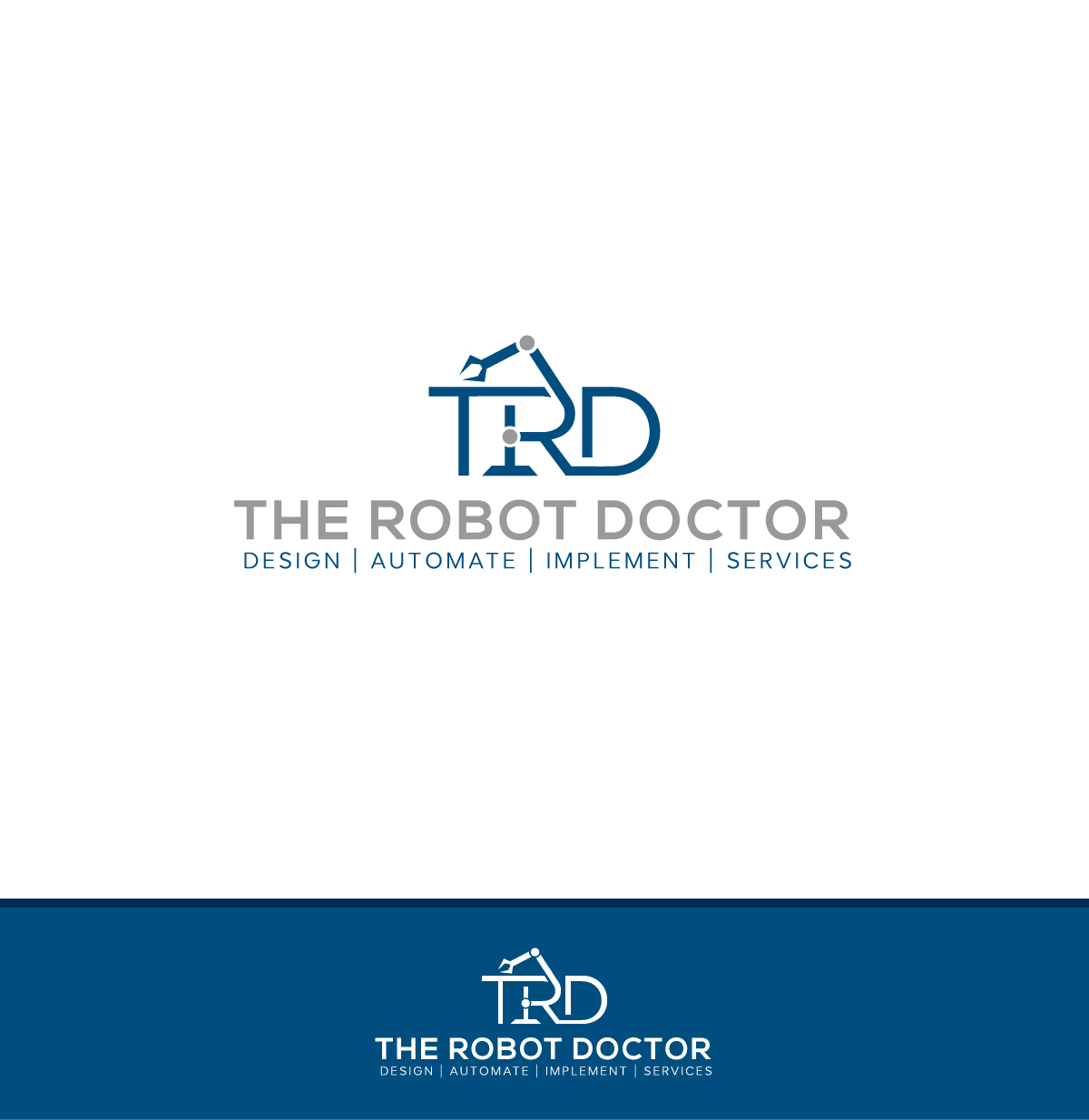 Diseño de Logo por ecorokerz para The Robot Doctor  | Diseño #26688234