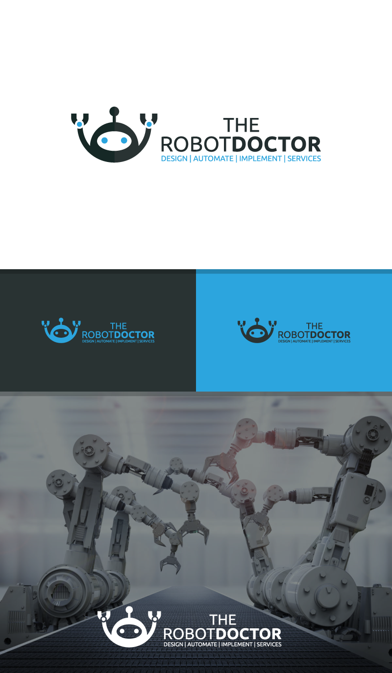 Logo Design by eldweeny for The Robot Doctor  | Design #26684477