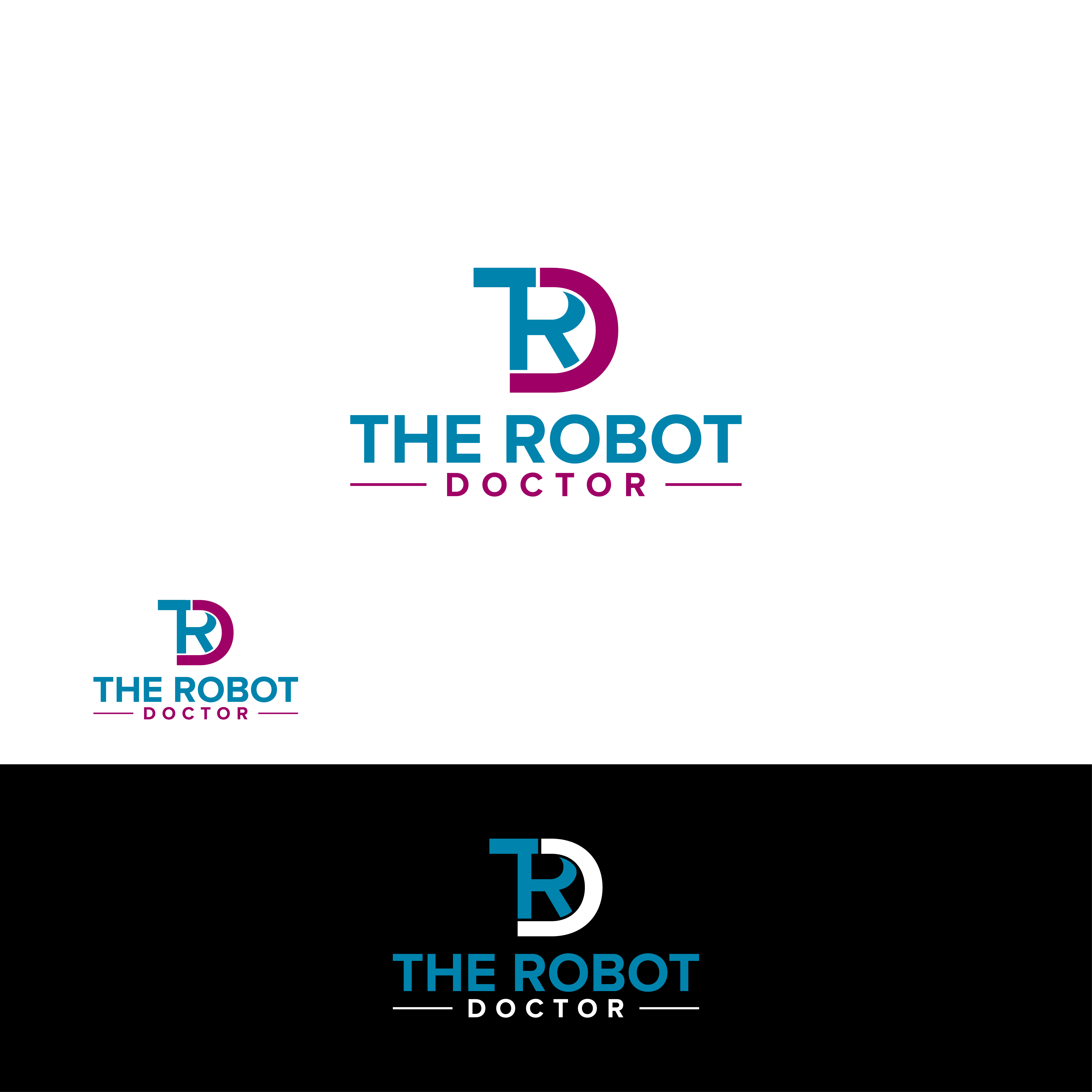 Logo Design by CrewType for The Robot Doctor  | Design #26687555