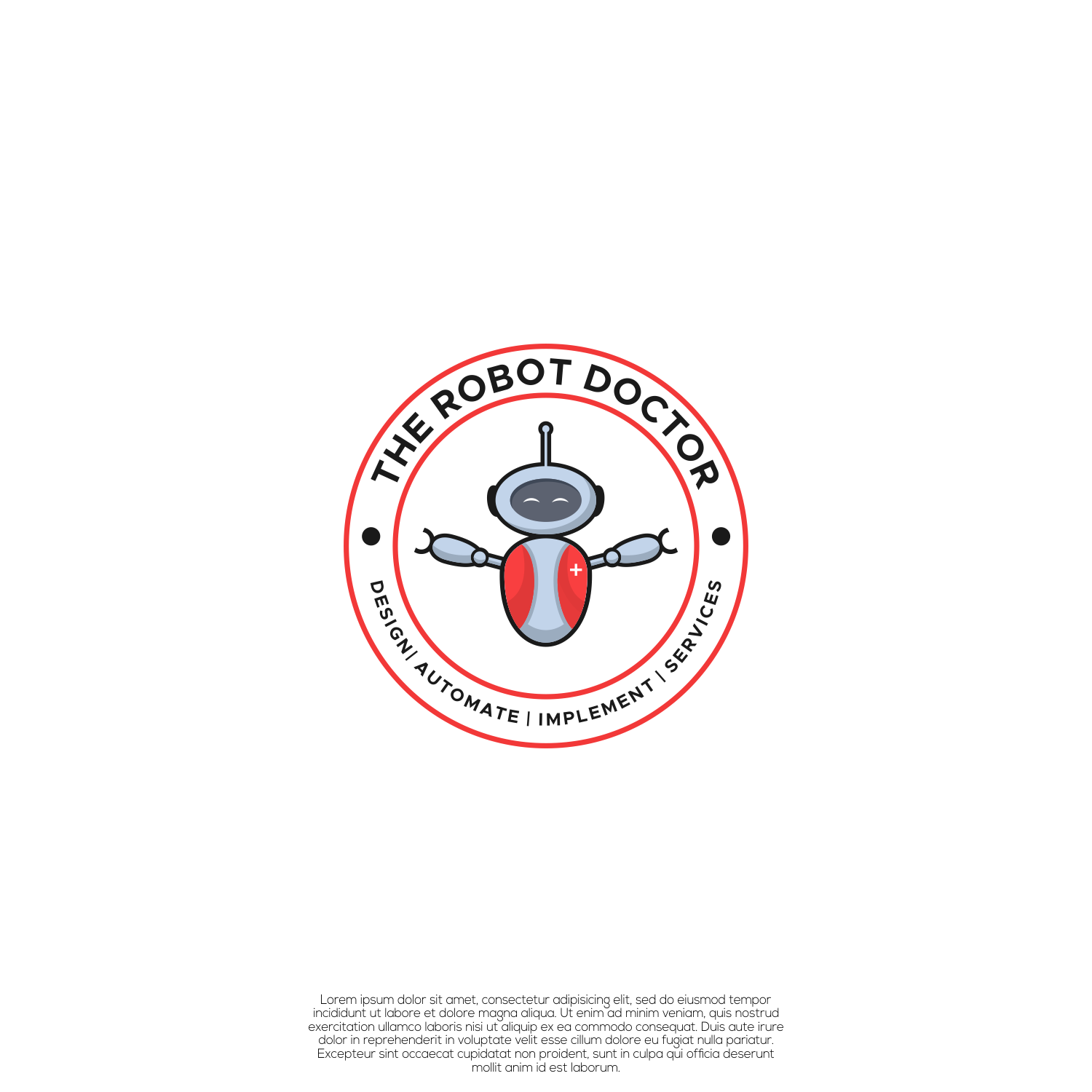 Logo Design by laba tiada henti for The Robot Doctor  | Design #26682629