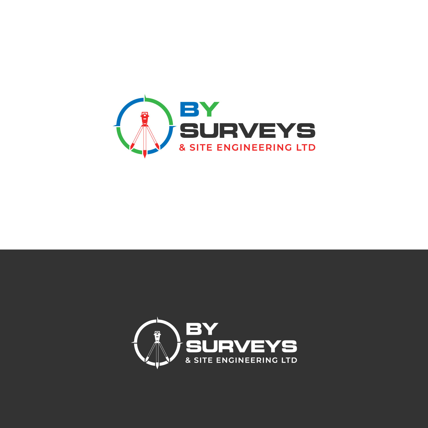 Logo Design by Ernest Owusu for B Y SURVEYS AND SITE ENGINEERING LTD | Design #26679877