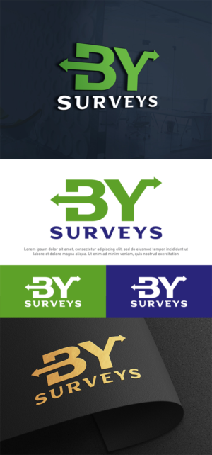 Logo Design by 4AD for B Y SURVEYS AND SITE ENGINEERING LTD | Design: #26682865