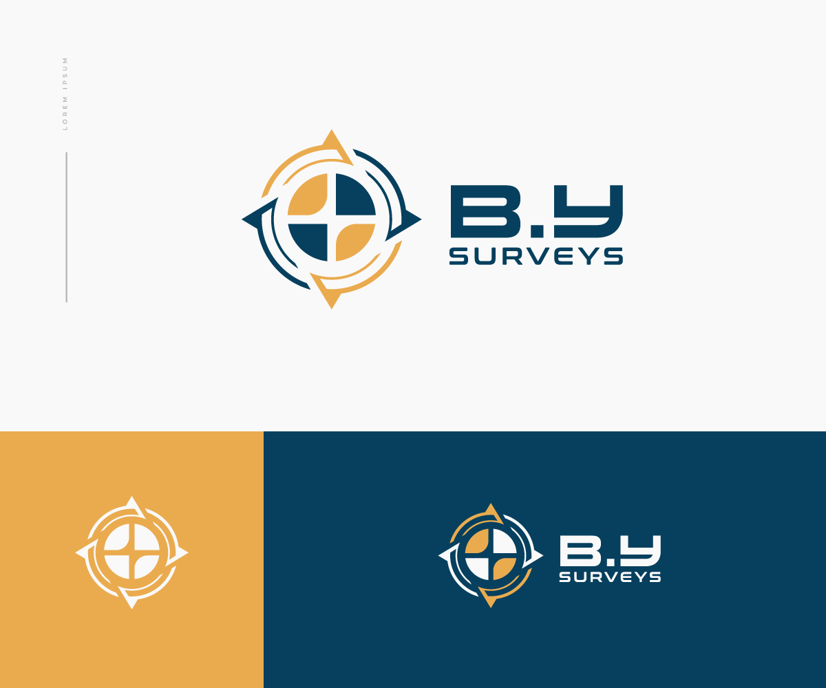 Logo Design by Ng V Duc for B Y SURVEYS AND SITE ENGINEERING LTD | Design: #26684559