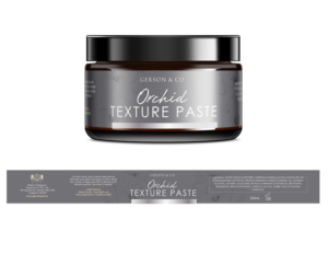 Packaging Label Design for Hair Styling Product | Graphic Design by Soluciones Creativas