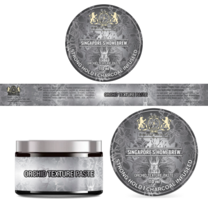Packaging Label Design for Hair Styling Product | Graphic Design by vectoradics