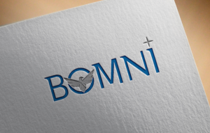 BOMNI (with 4 pointed star as the dot on top of the i | Logo Design by MH@Designer