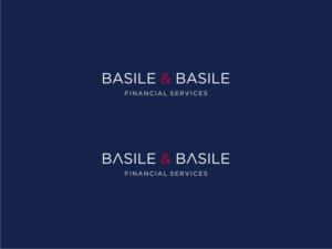 Basile & Basile Financial Services | Logo Design by Atvento Graphics