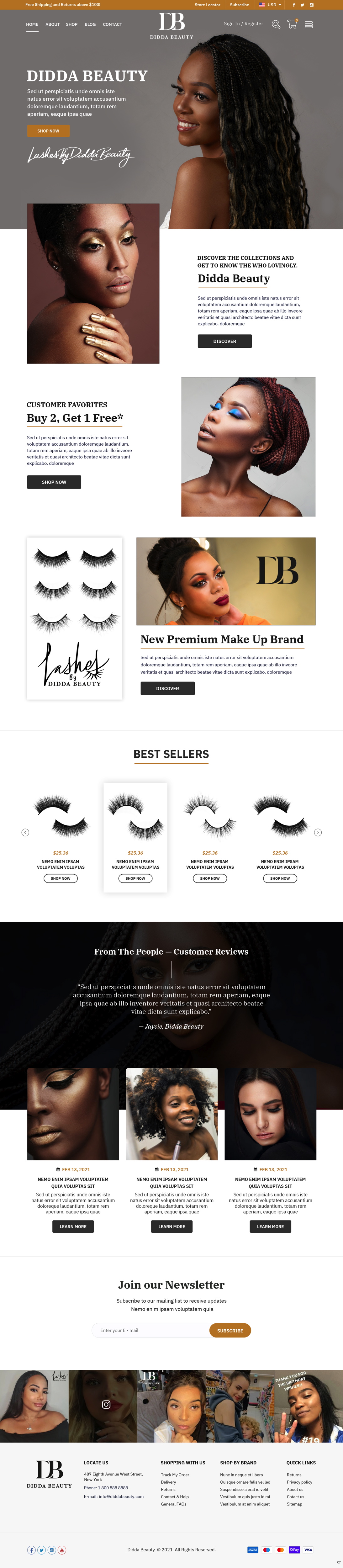 Shopify Design by pb for this project | Design #26695475