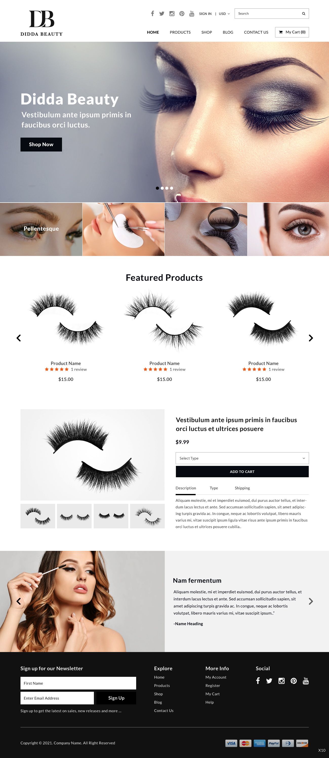 Shopify Design by pb for this project | Design #26695481