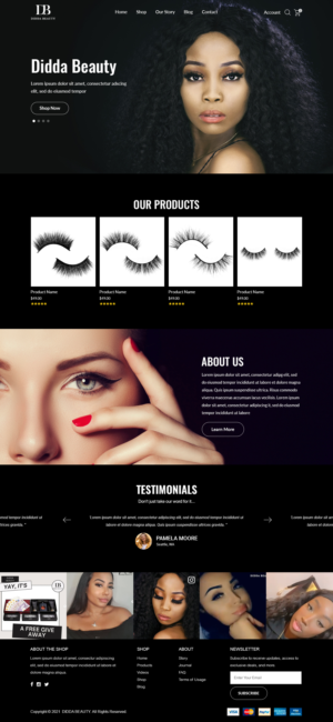 Shopify Design by Titan Eagle for this project | Design: #26692612