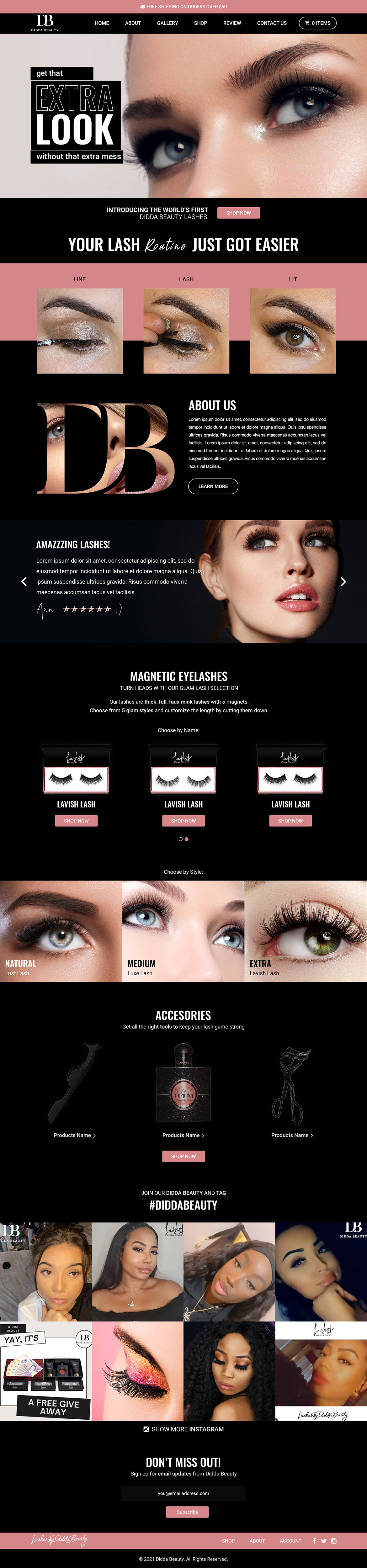 Shopify Design by Titan Eagle for this project | Design #26702604