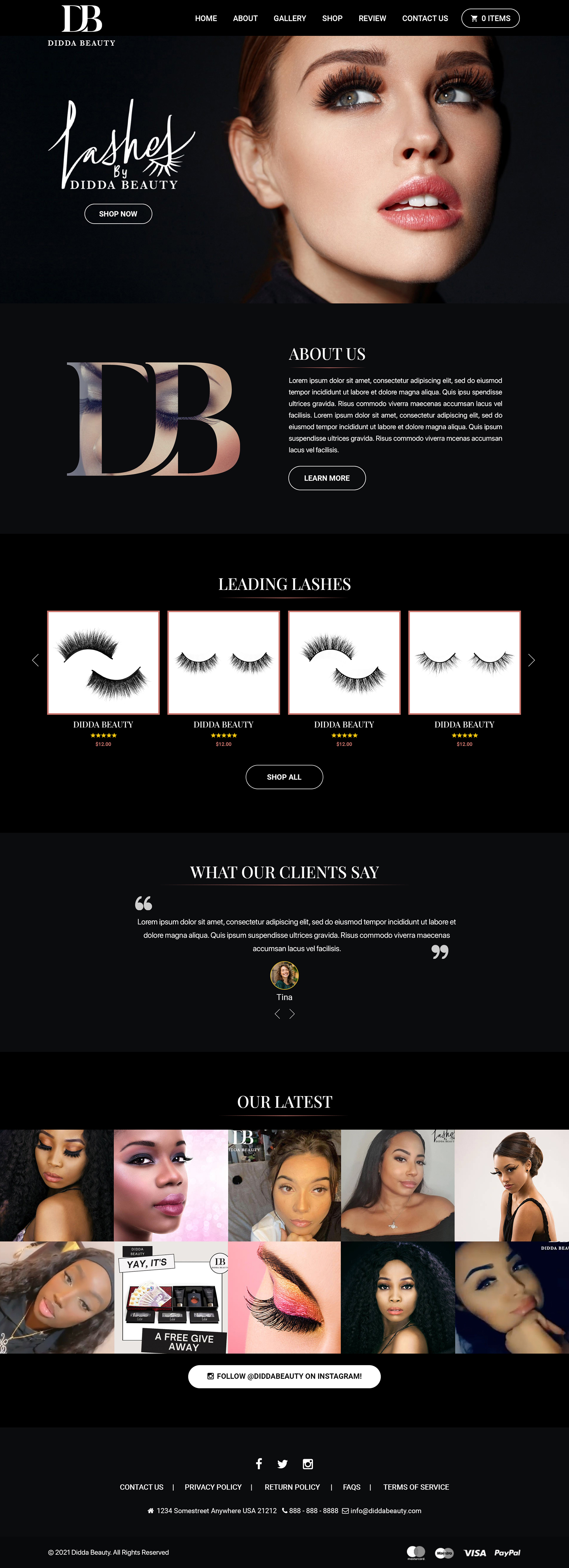 Shopify Design by Titan Eagle for this project | Design #26884281