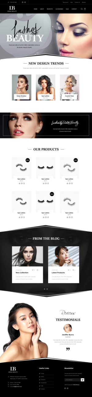 Didda Beauty  | Shopify Design by ag622988